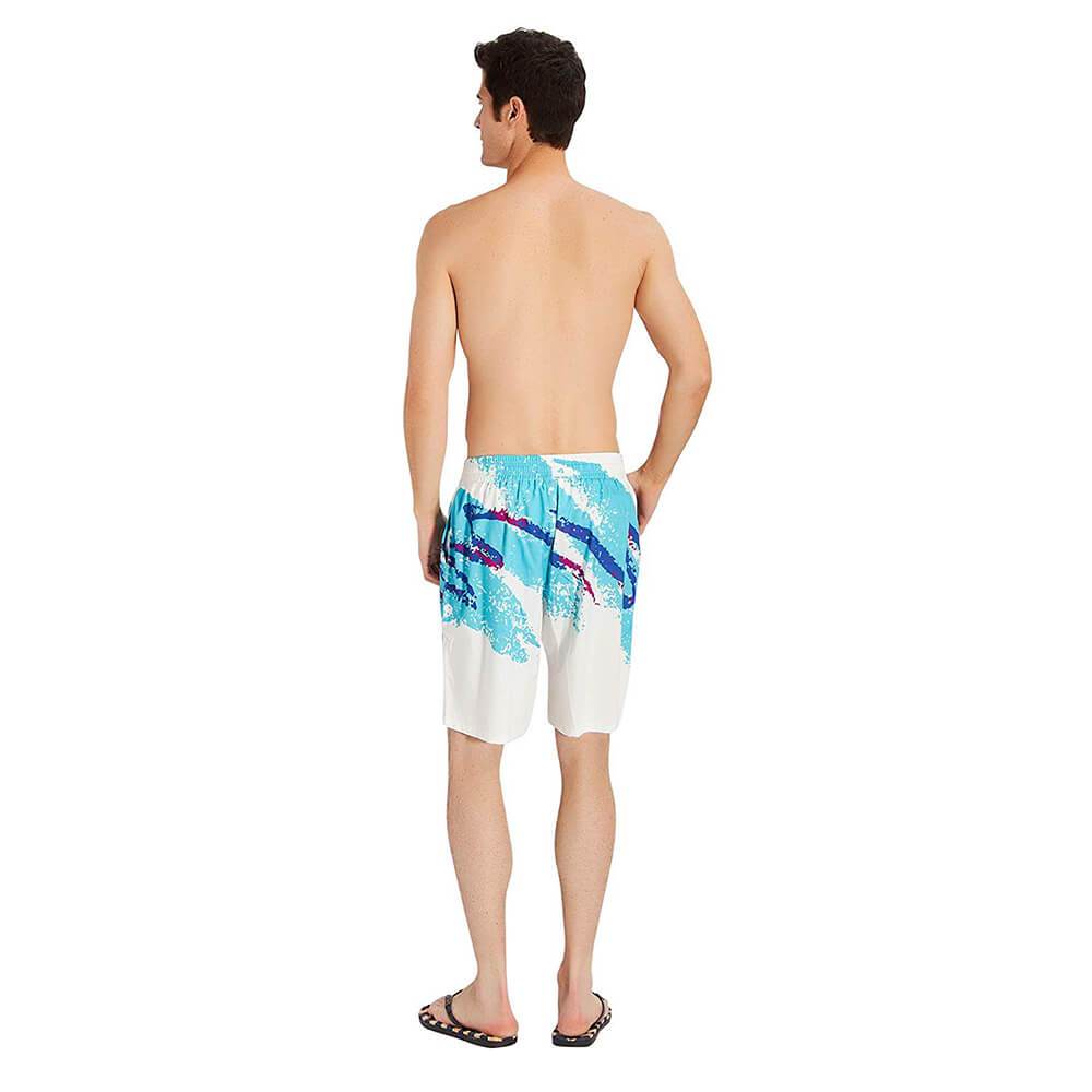 90S Paper Cup Funny Swim Trunks