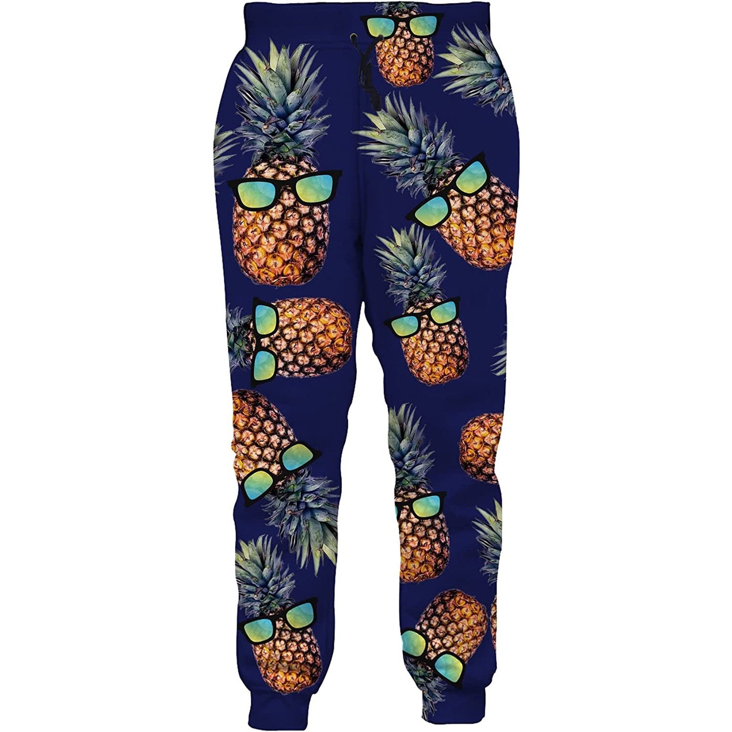 Navy Sunglasses Pineapple Funny Joggers