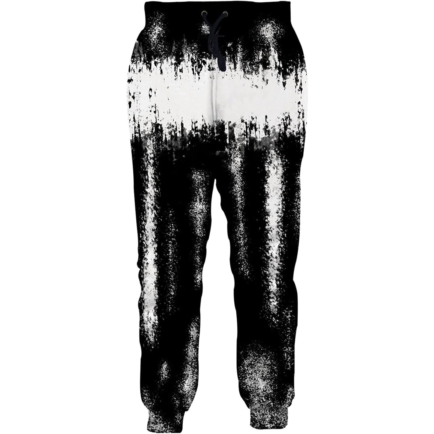 Black Melting Forest Funny Joggers