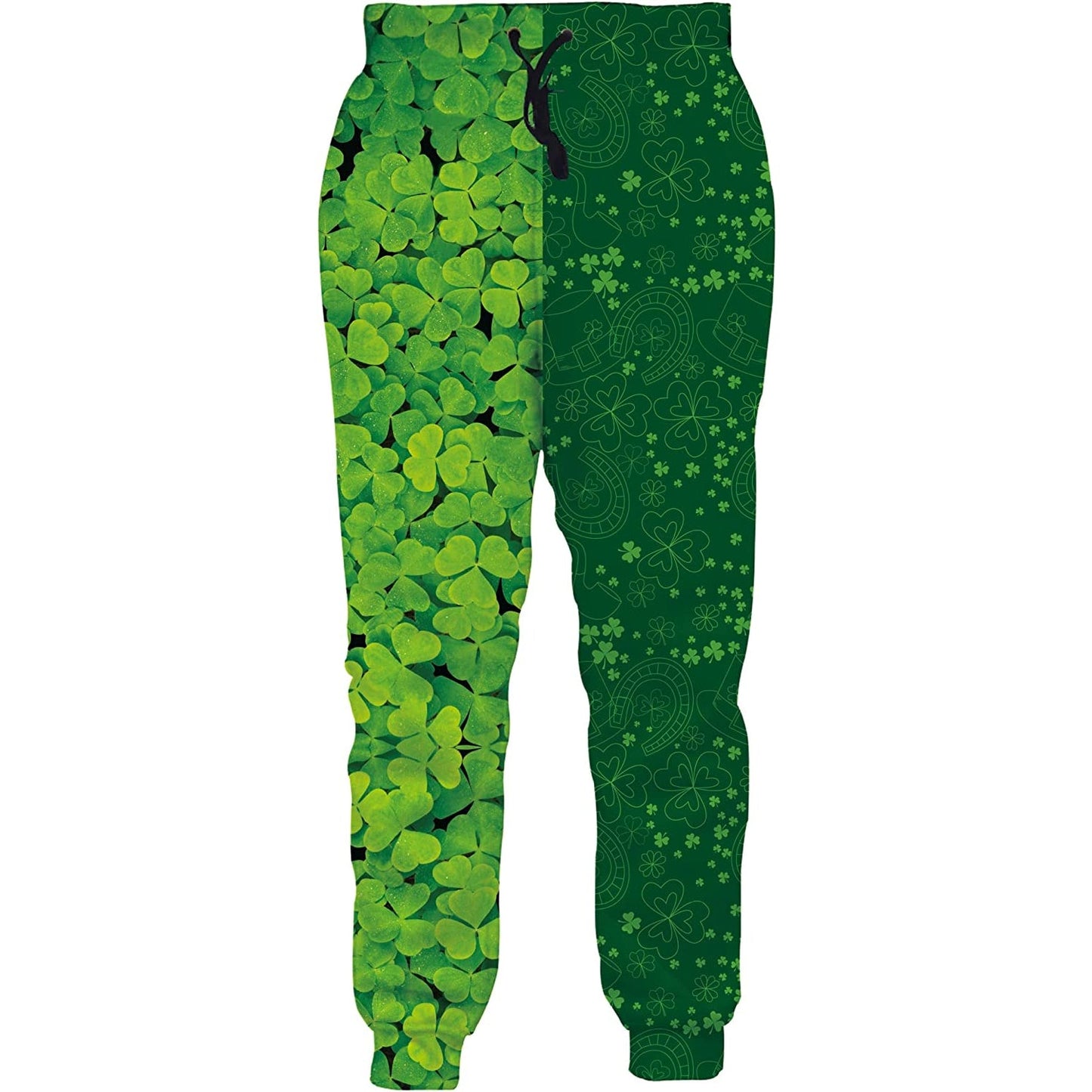 Saint Patrick Shamrock Funny Joggers