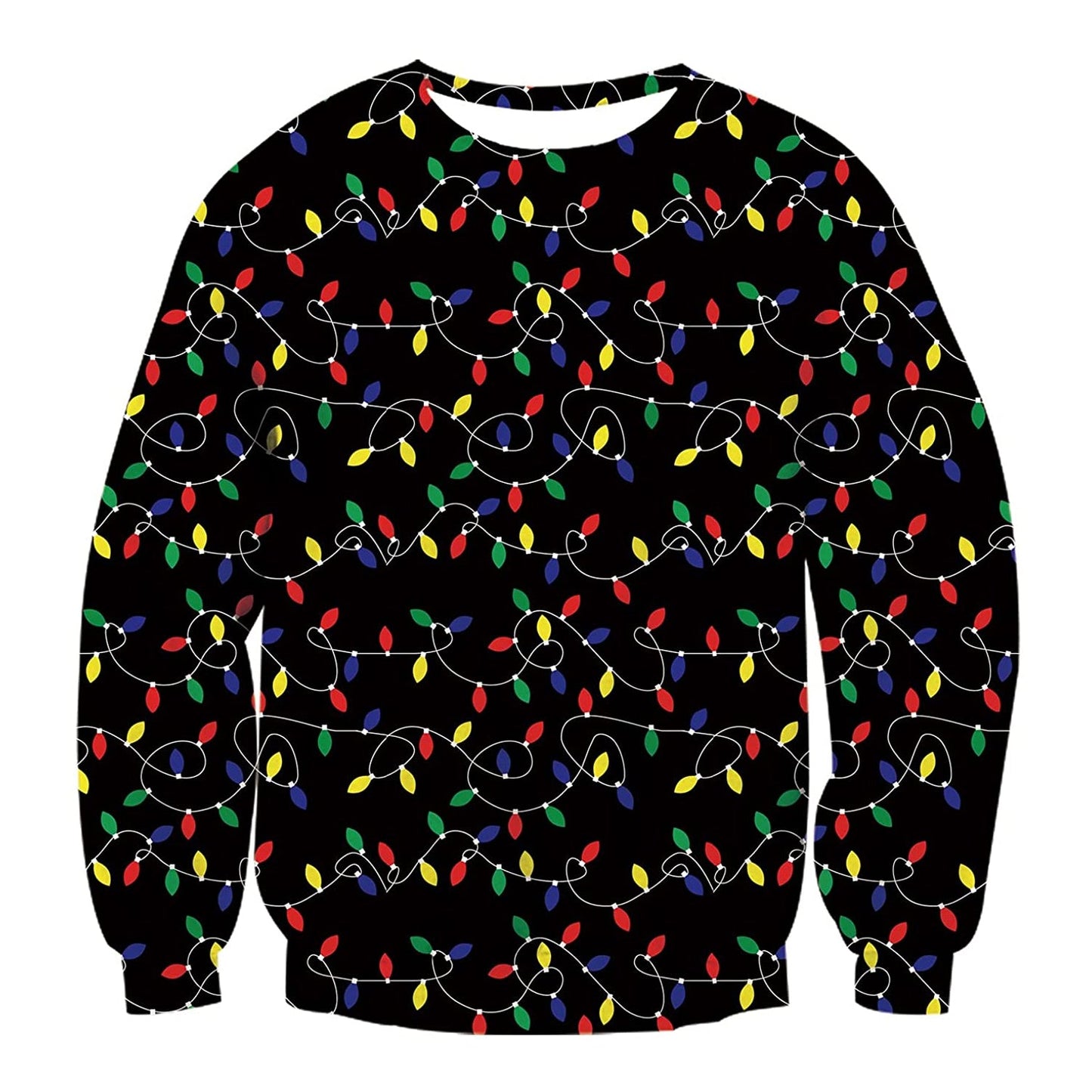 LED Bulbs Ugly Christmas Sweater