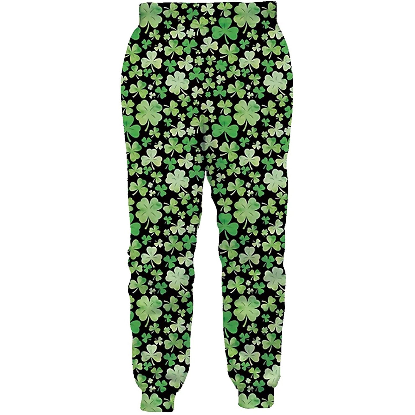 St Patrick's Day Shamrock Funny Sweatpants