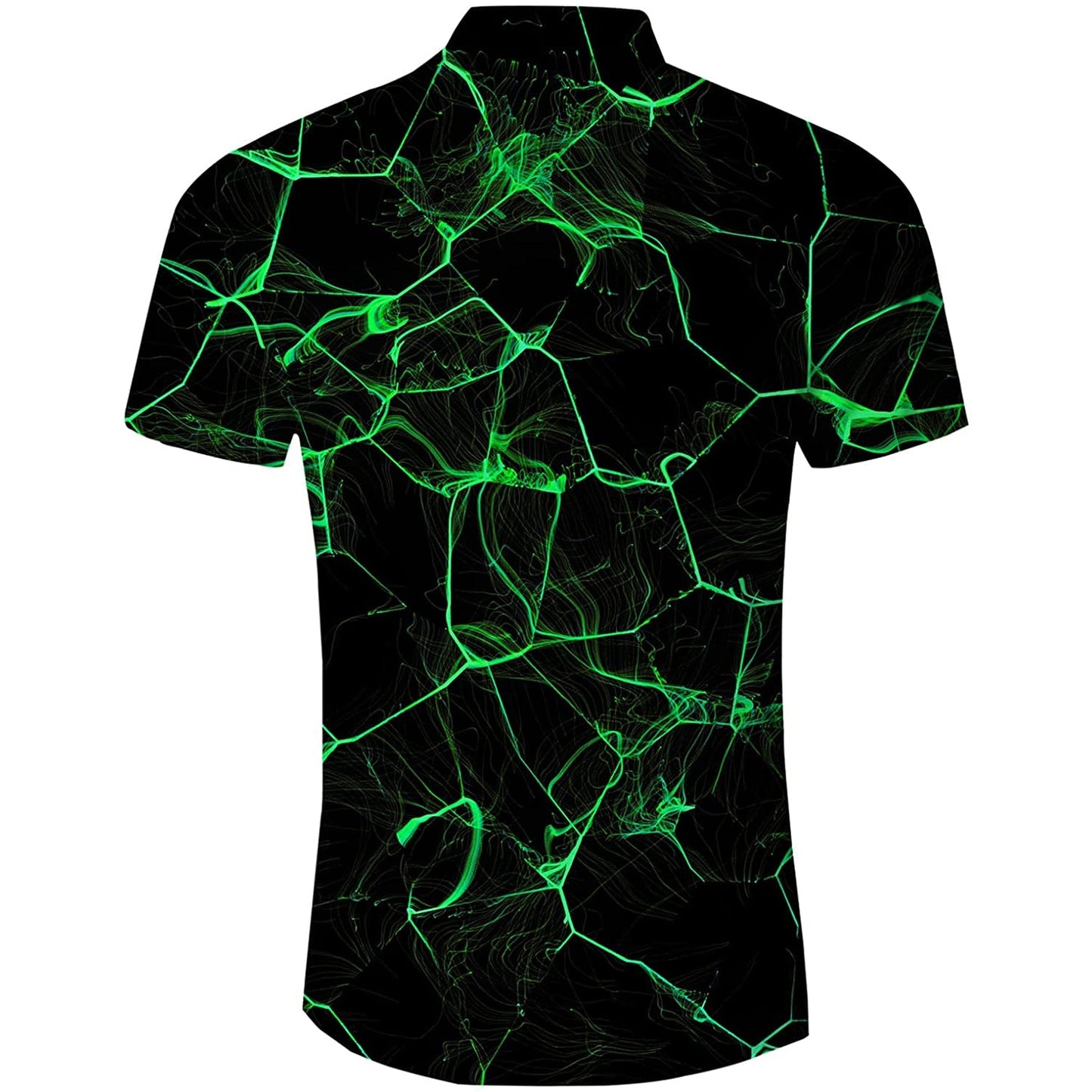 Green Smoke Funny Button Up Shirt