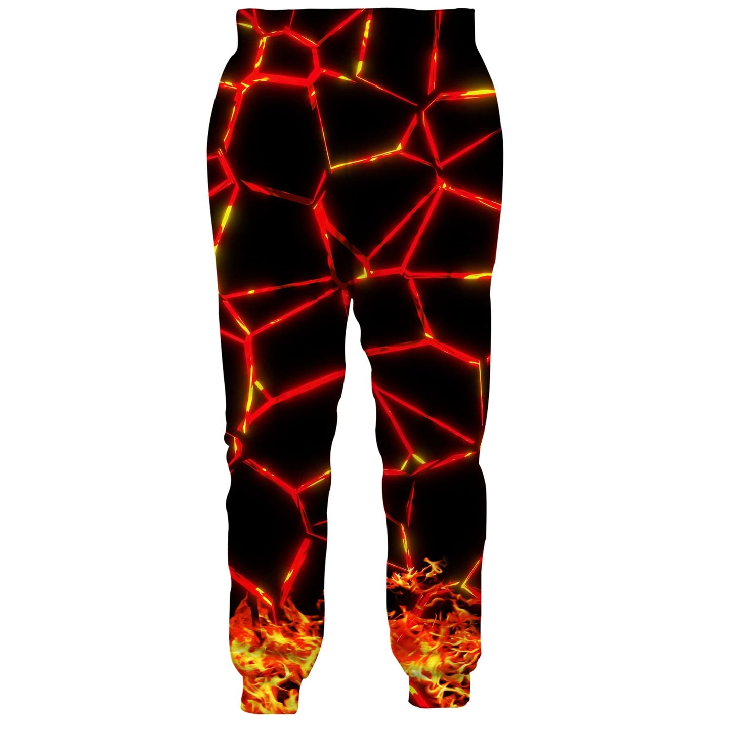 Red Fissure Funny Sweatpants