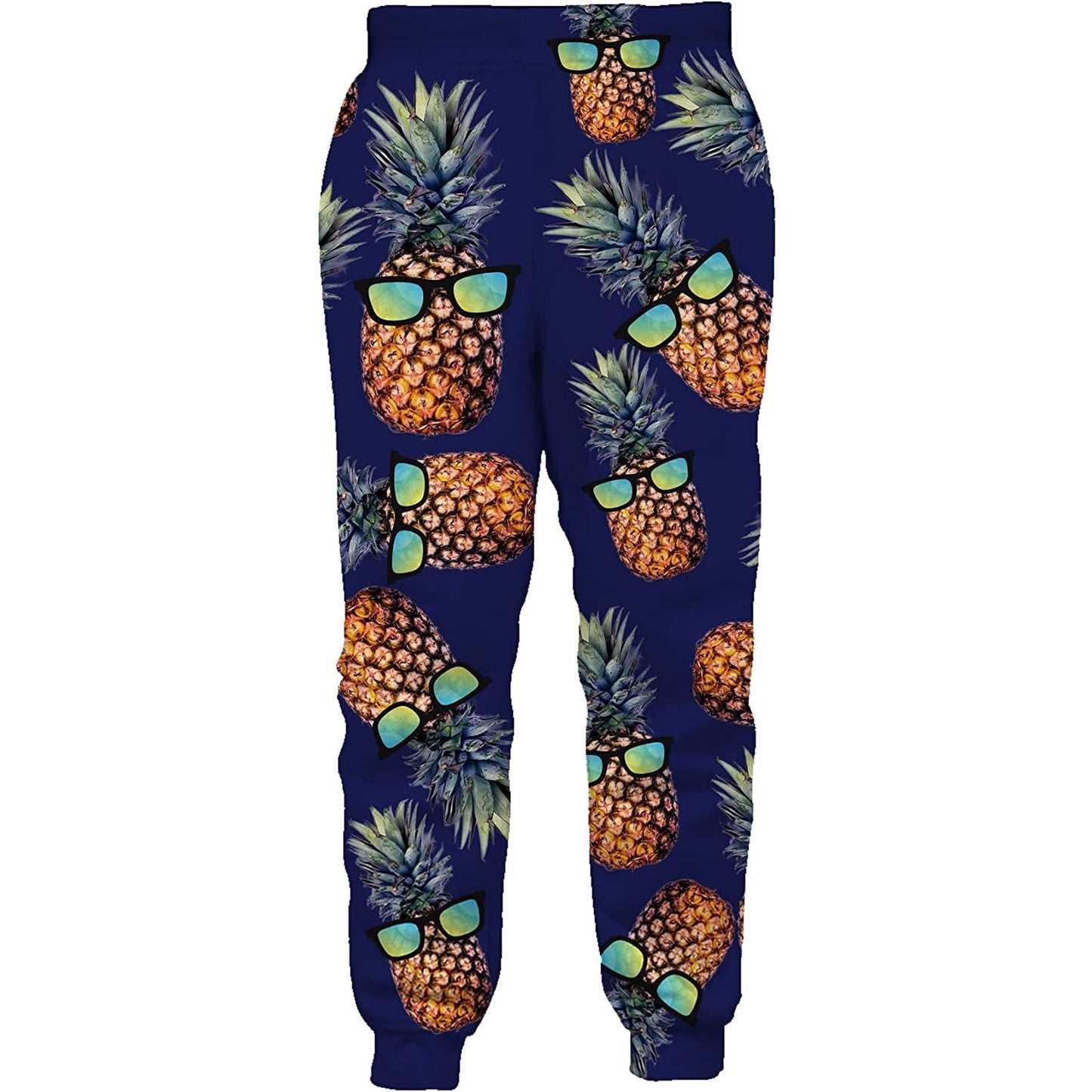 Navy Sunglasses Pineapple Funny Joggers