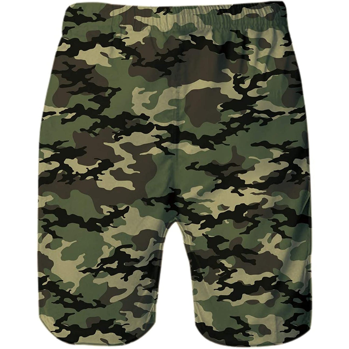 Camo Funny Swim Trunks
