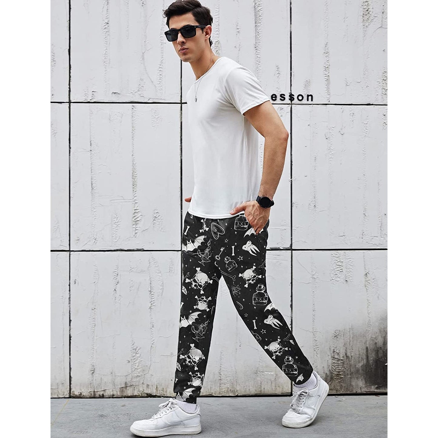 Halloween Skull Funny Sweatpants