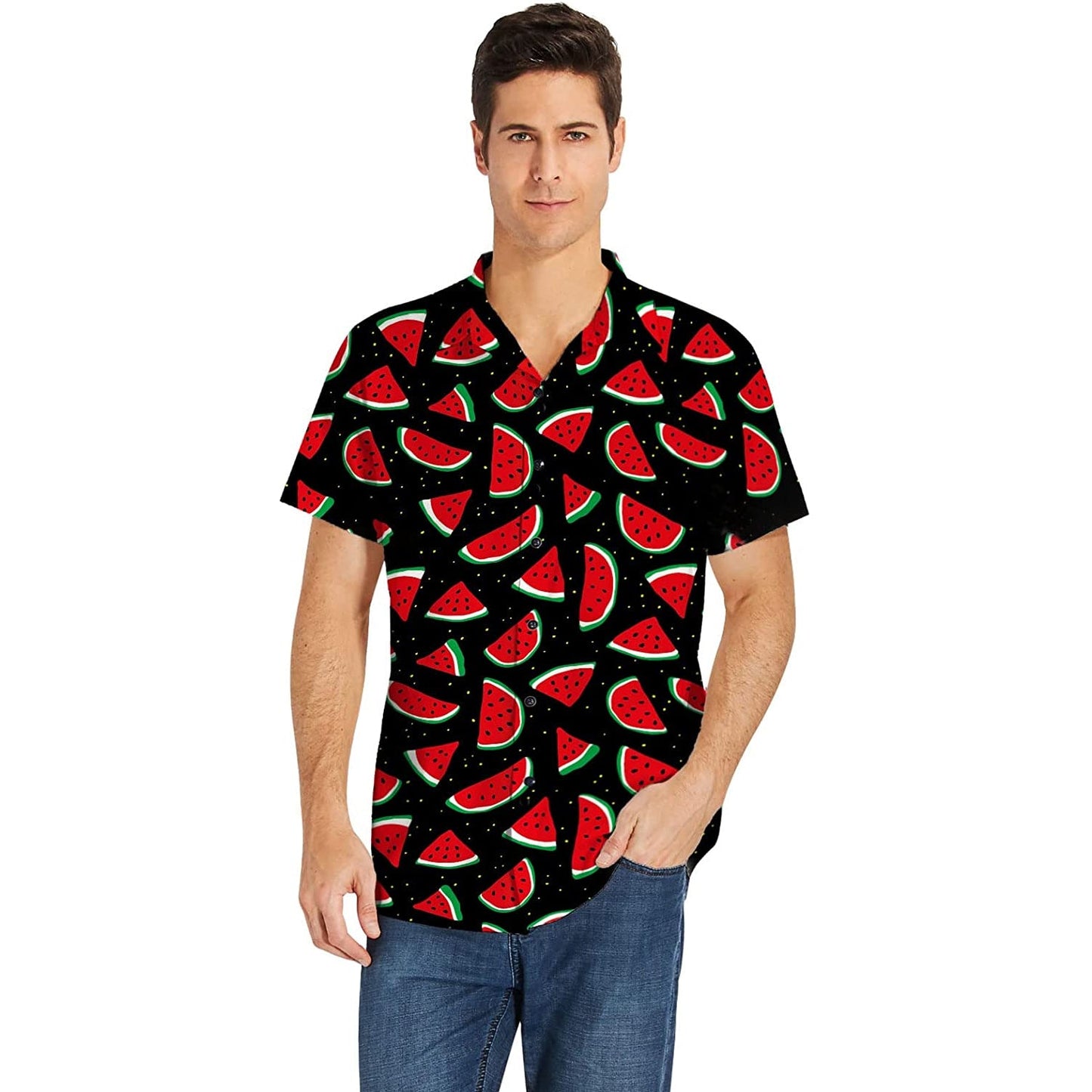 Watermelon Funny Hawaiian Shirt