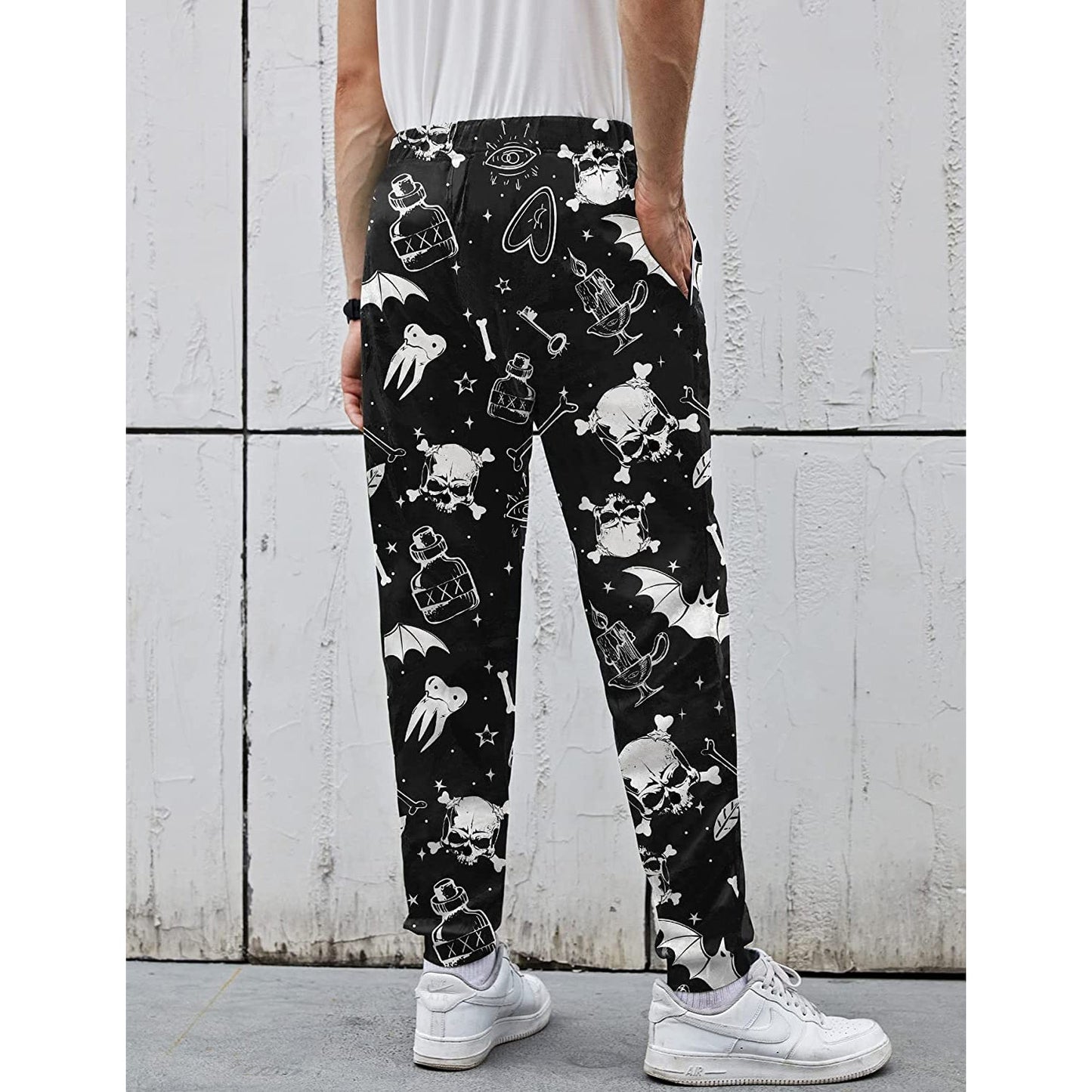 Halloween Skull Funny Sweatpants