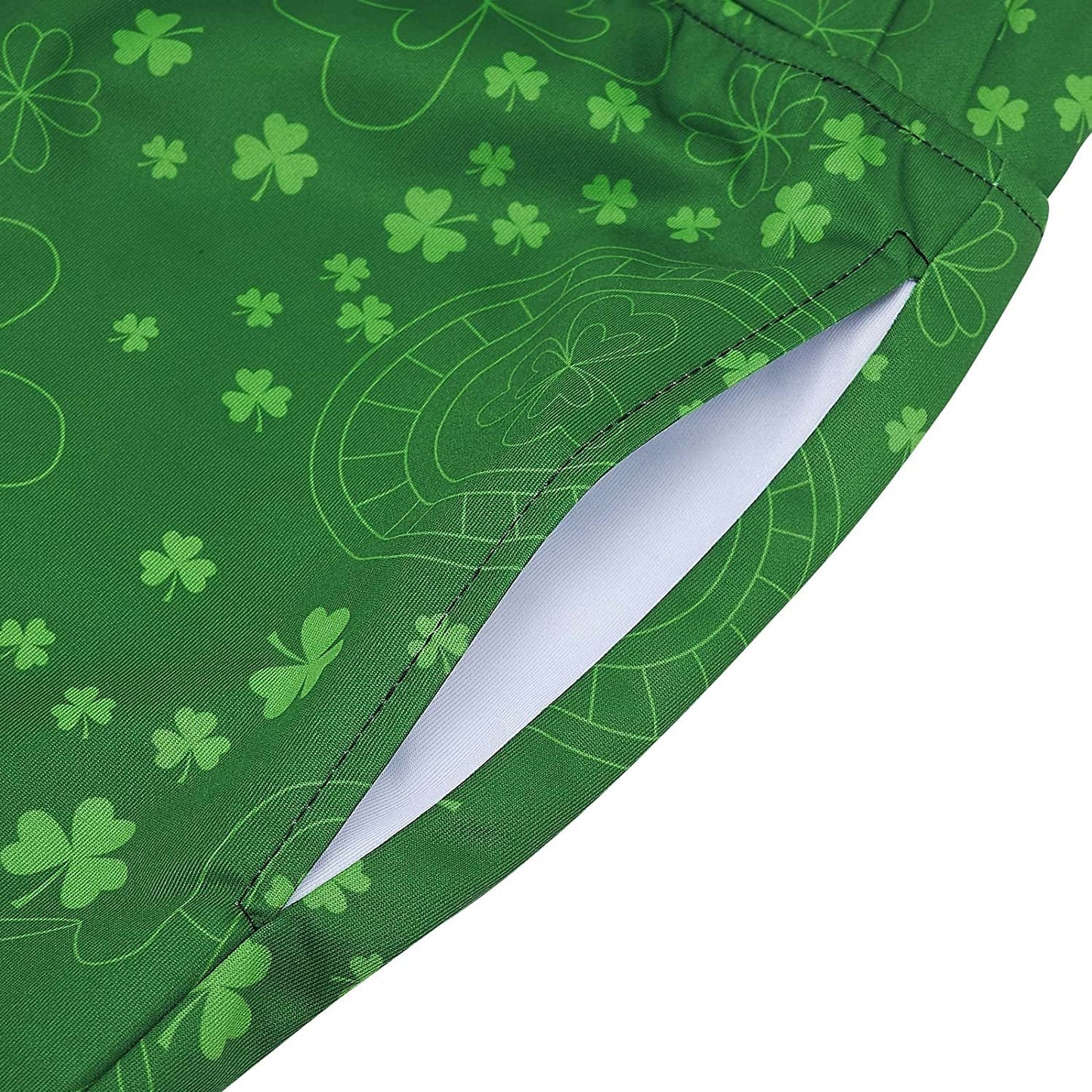 Saint Patrick Shamrock Funny Joggers