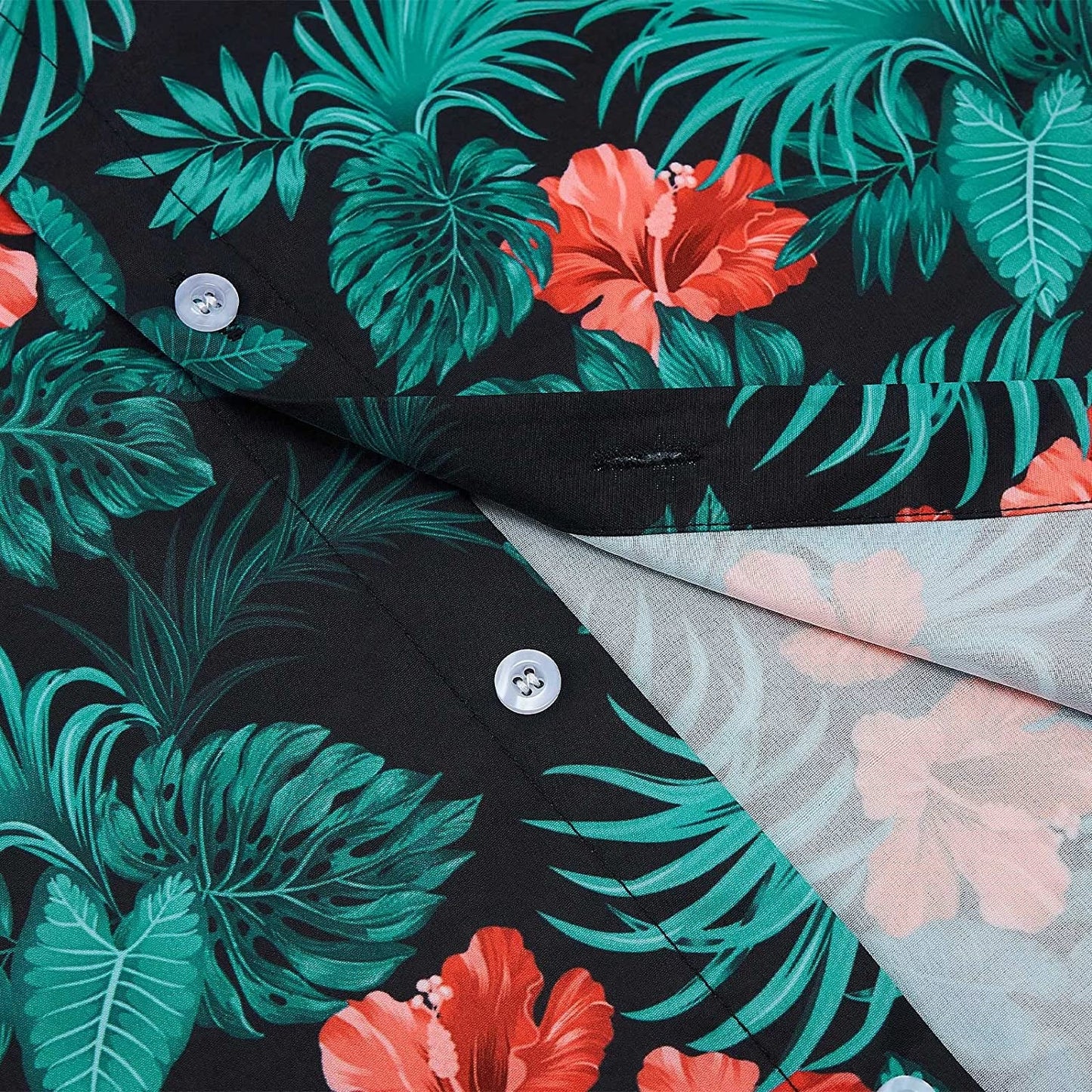 Floral Leaf Funny Hawaiian Shirt