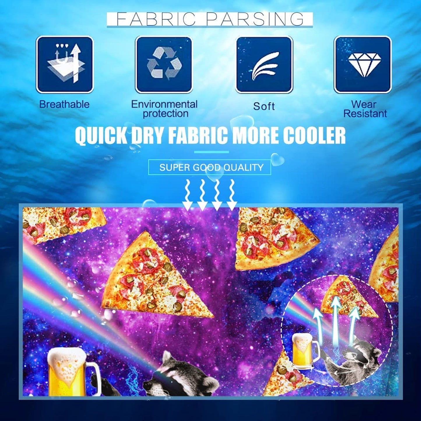 Galaxy Pizza Itachi Funny Hawaiian Shirt