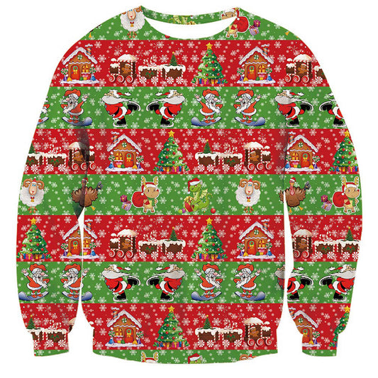 Unisex Xmas Elements Ugly Christmas Sweater