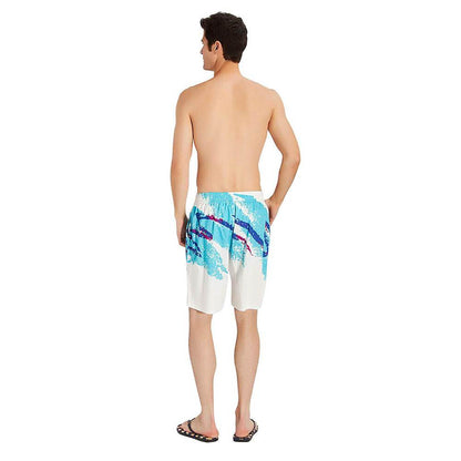90S Paper Cup Funny Swim Trunks