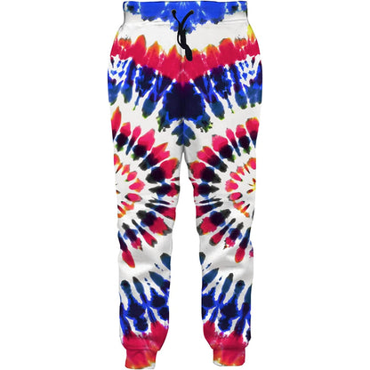 Tie Dye Swirl Funny Joggers