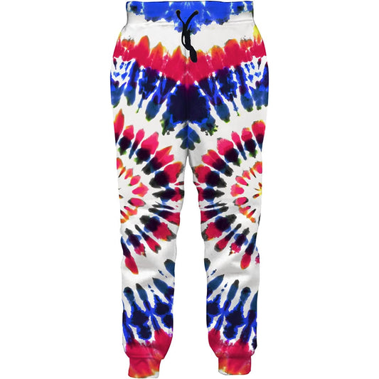 Tie Dye Swirl Funny Joggers