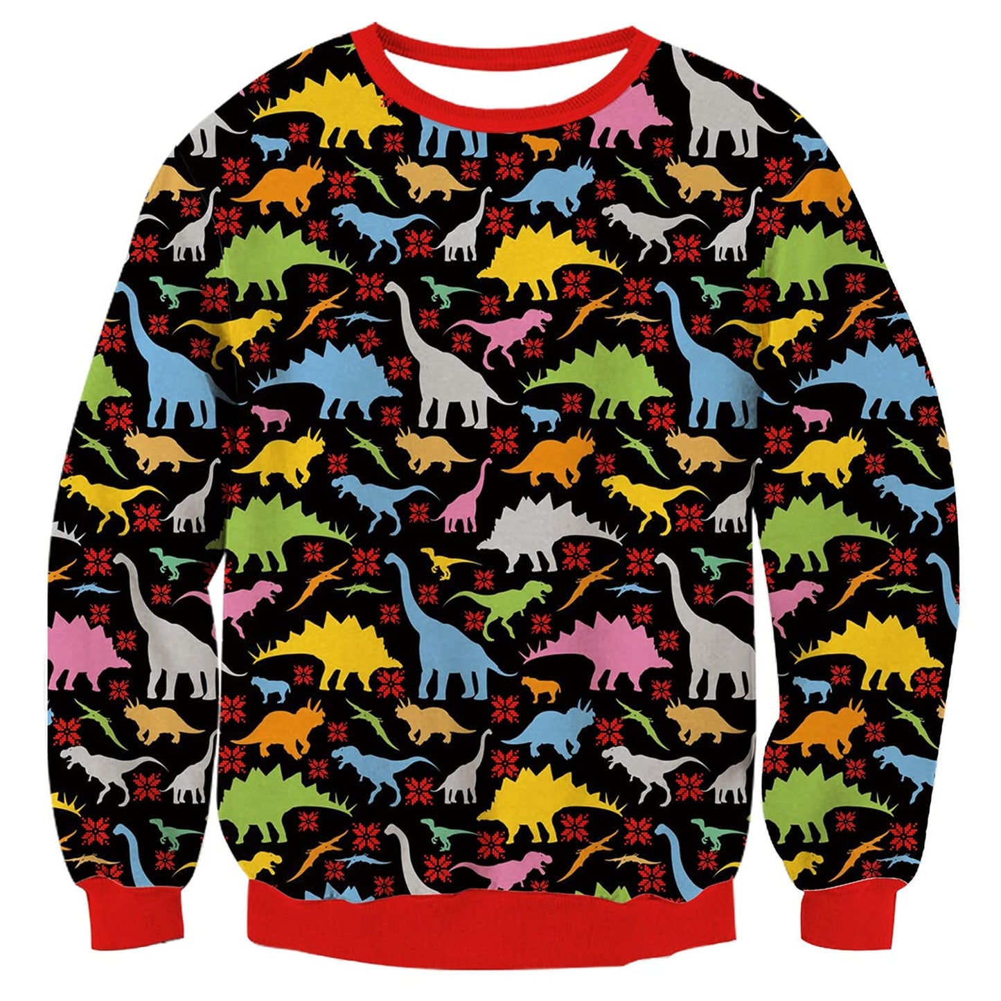 Dinosaur Ugly Christmas Sweater