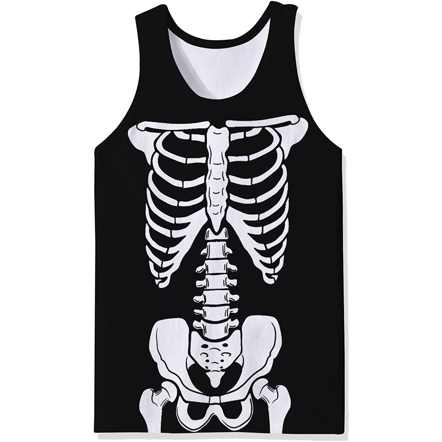 Skeleton Funny Tank Top