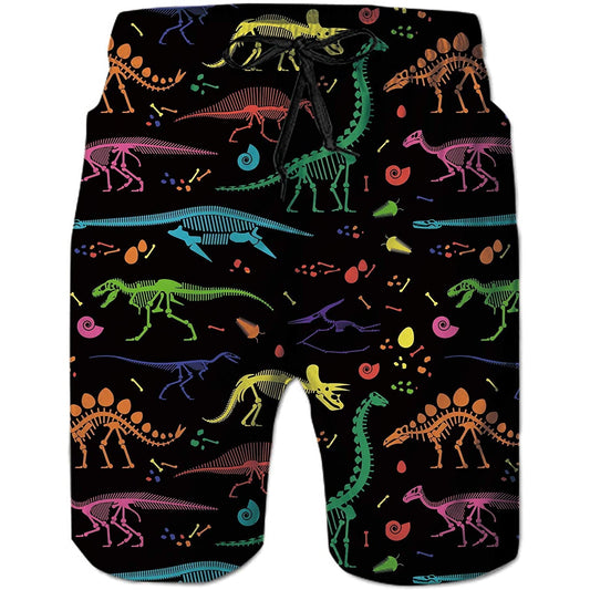Dinosaur Funny Swim Trunks