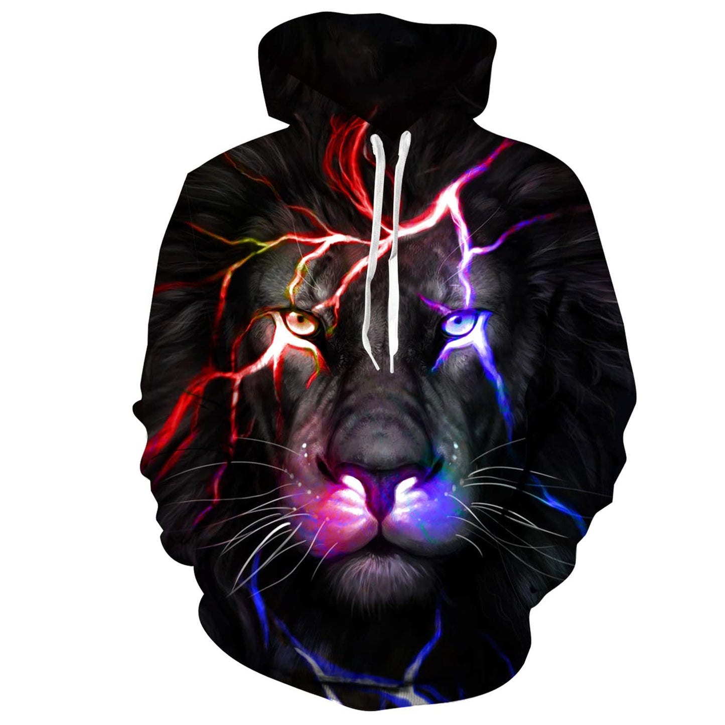 Lighting Lion Funny Hoodie
