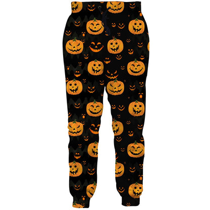 Halloween Pumpkin Funny Sweatpants