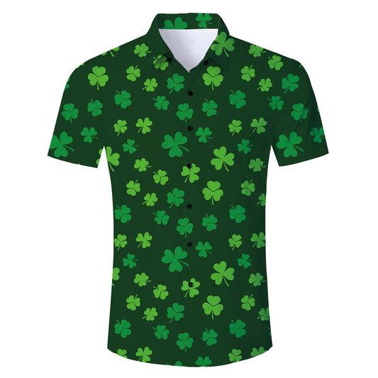 St. Patrick's Day Funny Hawaiian Shirt