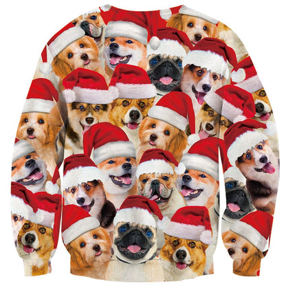 Xmas Dogs Ugly Christmas Sweater