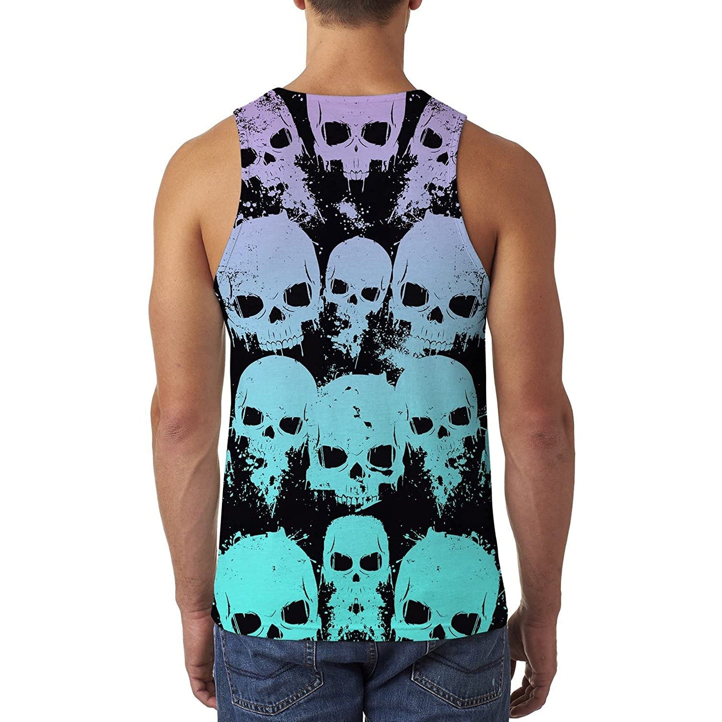 Skeleton Funny Tank Top