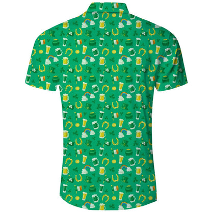 St. Patrick's Day Funny Hawaiian Shirt