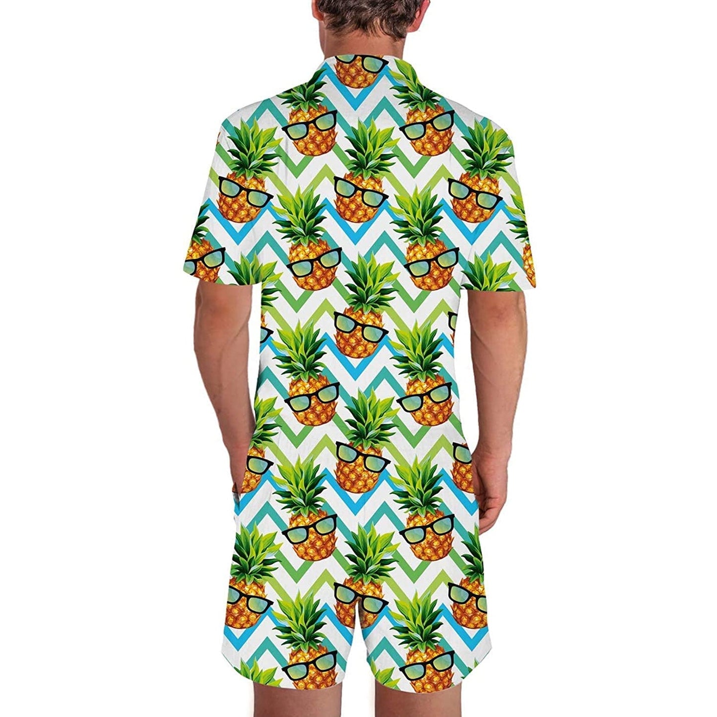 Sunglasses Pineapple Men Romper