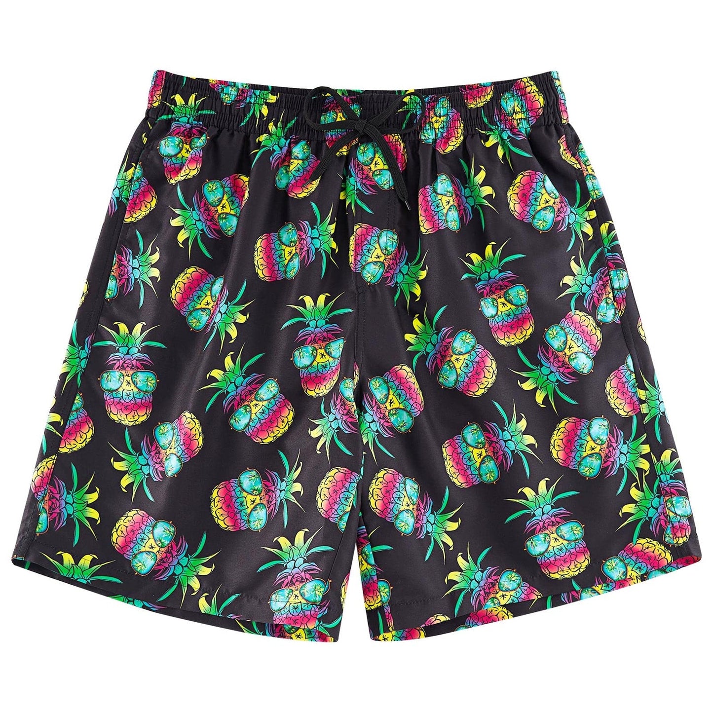 Colorful Sunglasses Pineapple Funny Board Shorts