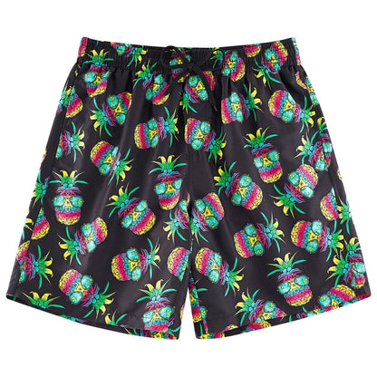 Colorful Sunglasses Pineapple Funny Board Shorts