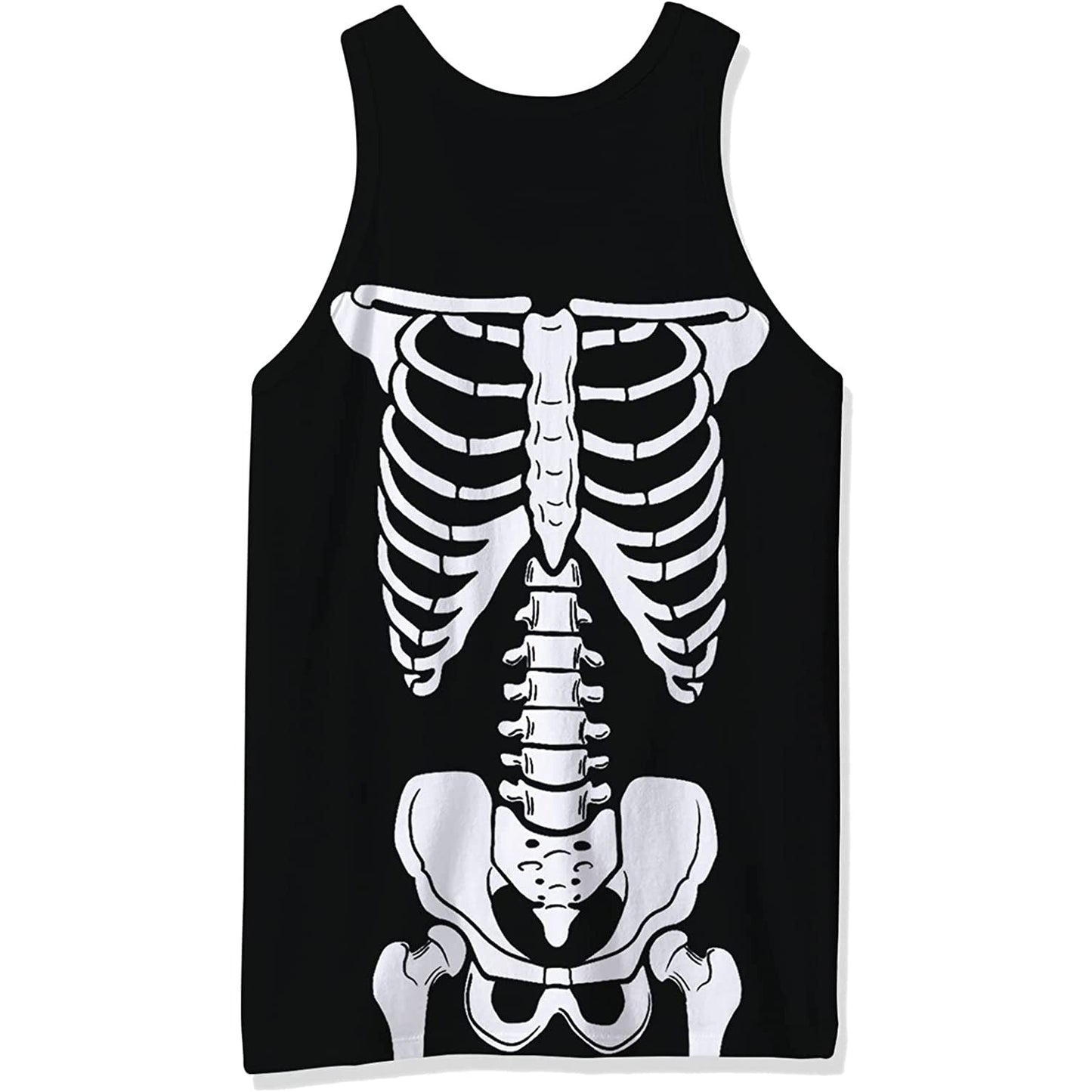 Skeleton Funny Tank Top