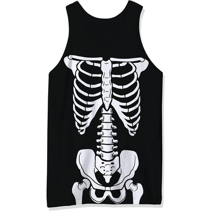Skeleton Funny Tank Top