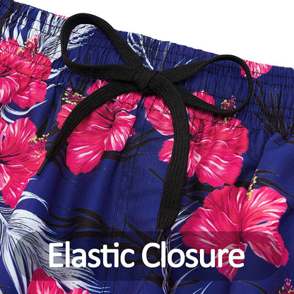 Flowers Feather Funny Swim Trunks