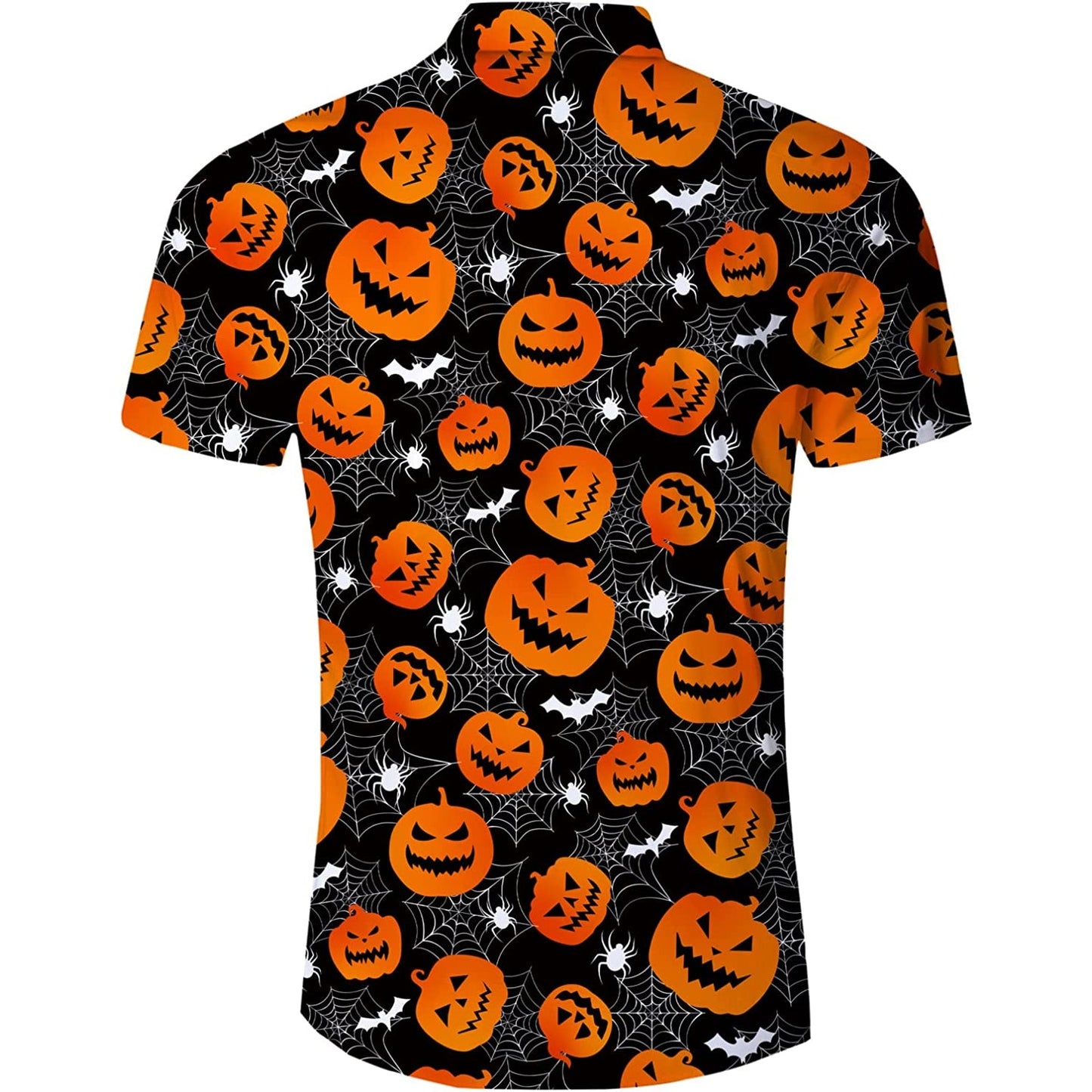 Spider Pumpkin Bat Funny Hawaiian Shirt