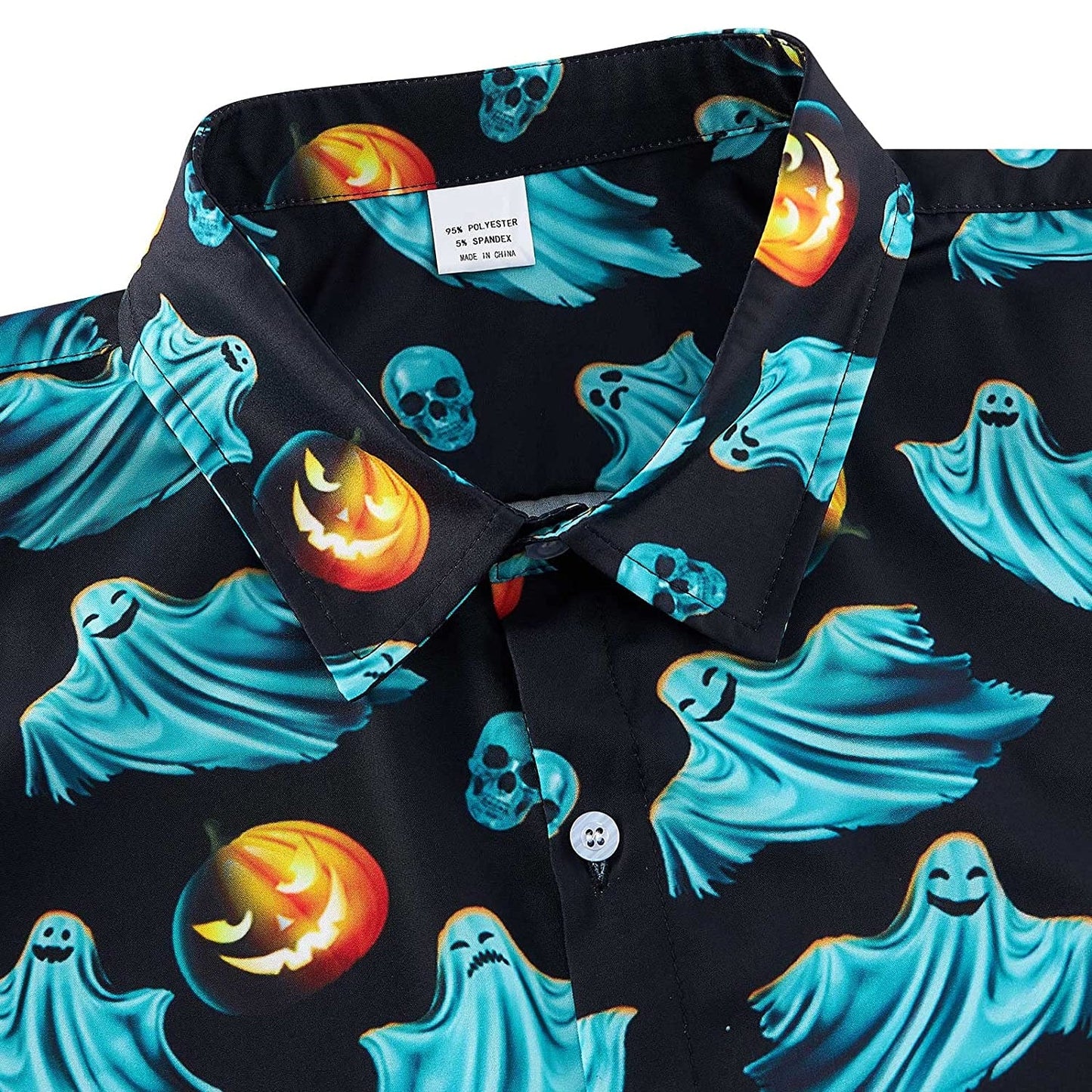 Halloween Ghost Funny Hawaiian Shirt