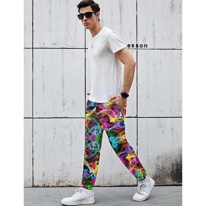 Colorful Smoke Funny Sweatpants