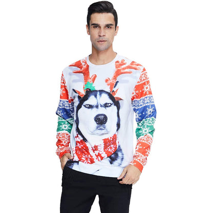 Husky Dog Ugly Christmas Sweater