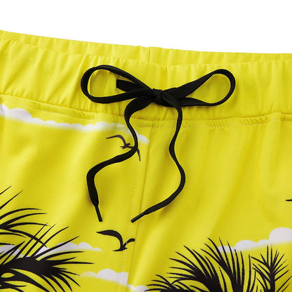 Sunshine Seascape Coconut Funny Joggers
