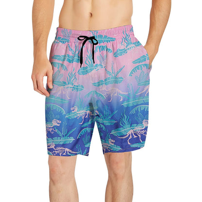 Dinosaur Fossil Funny Swim Trunks