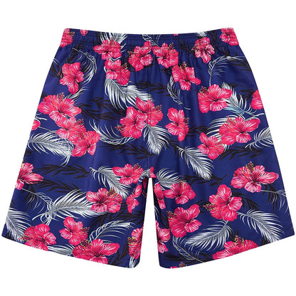 Flowers Feather Funny Swim Trunks