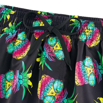 Colorful Sunglasses Pineapple Funny Board Shorts