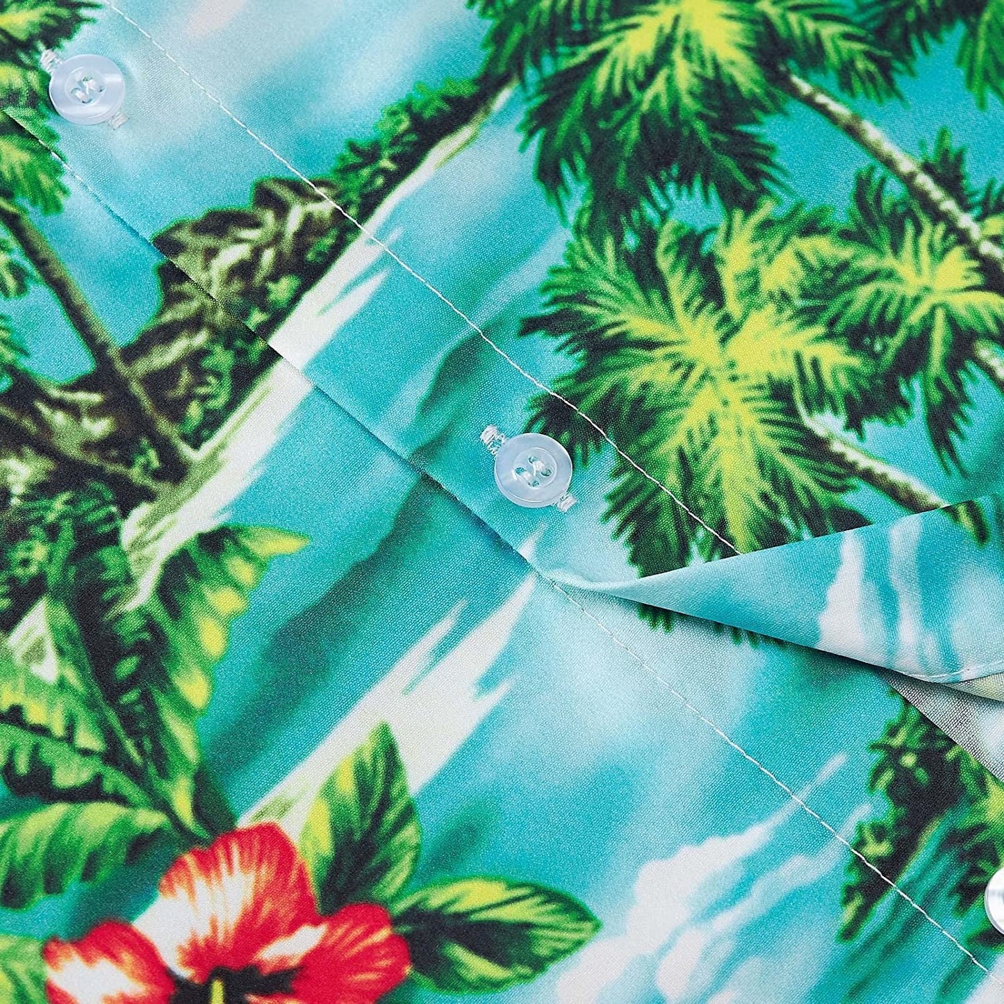 Hawaii Island Tree Funny Hawaiian Shirt