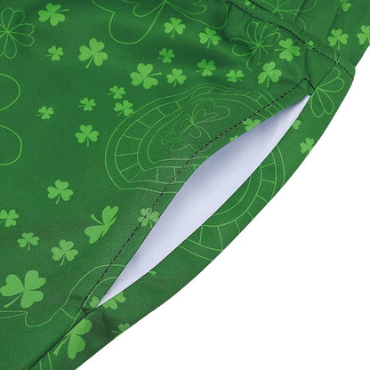 Saint Patrick Shamrock Funny Joggers