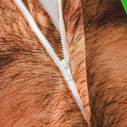 Green Strap Hairy Chest Funny Men Romper