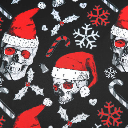 Skull with Hats Ugly Christmas Sweater