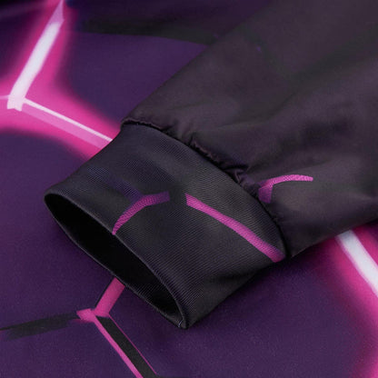 Purple Crack Fissure Funny Hoodie