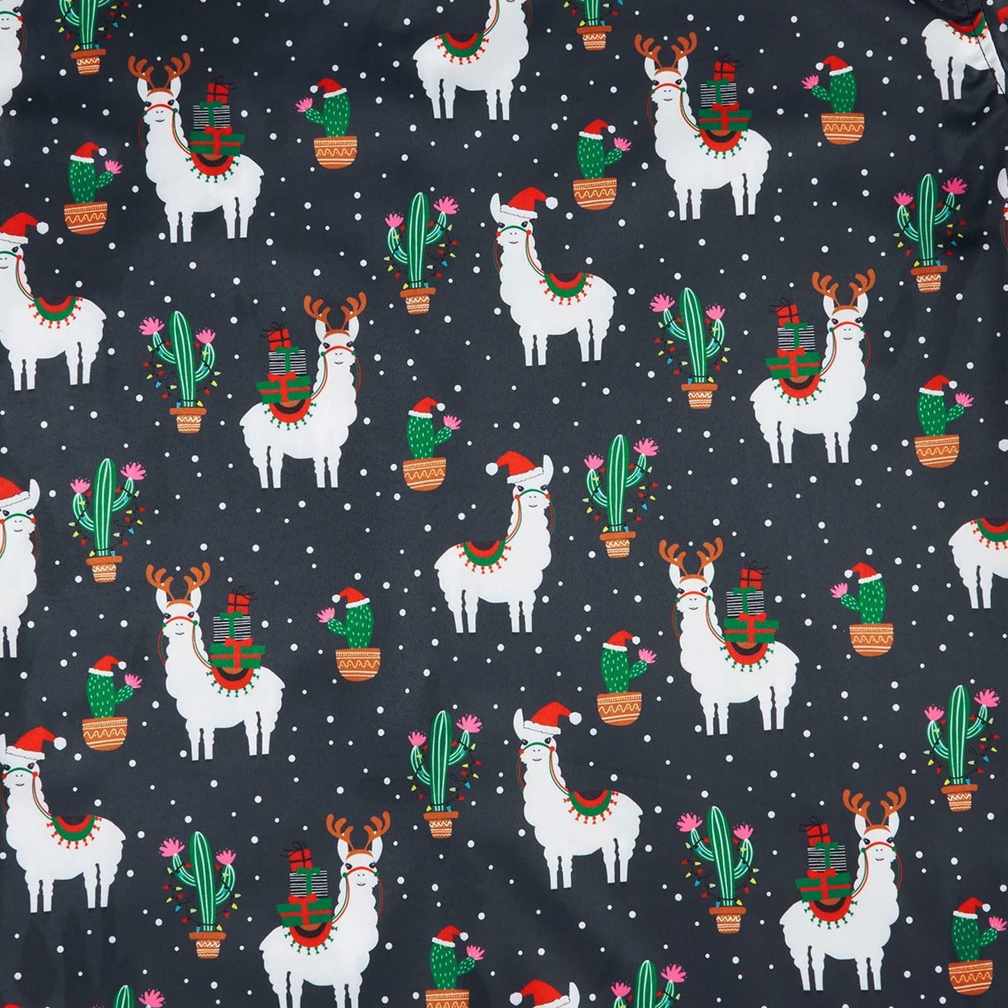 Alpaca Cactus Christmas Funny Hawaiian Shirt