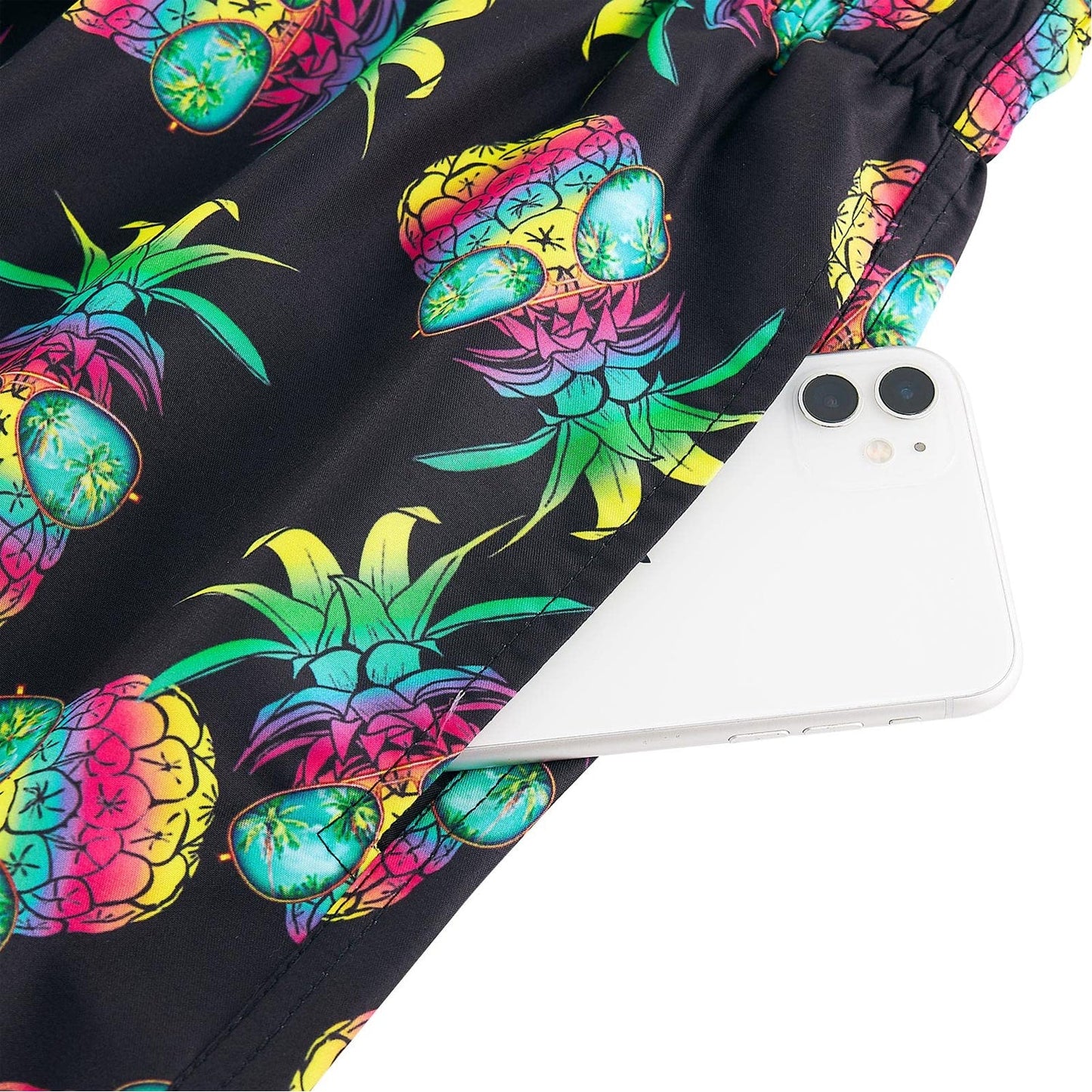 Colorful Sunglasses Pineapple Funny Board Shorts
